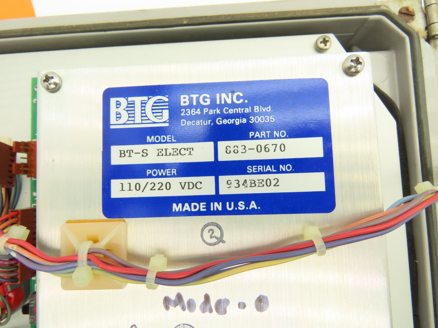 BTG 883-0670 Brightness Transmitter BT-S