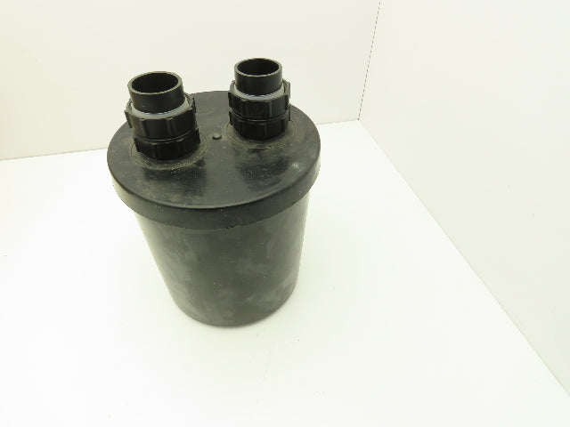 Durapipe W601 Poly Dilution Trap With Two 1.5" Inlets & One 2" Outlet