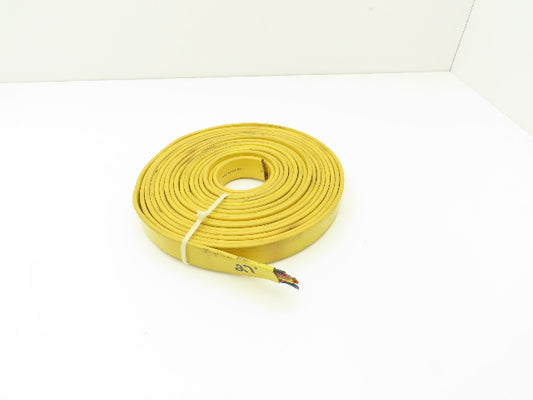 Festoon Cable Outdoor E-24573 Multi-Conductor Flat Cable 8 Wire 14AWG 600V 27'