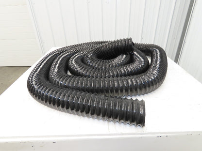 Flexaust 8501040025 Flx-Thane Urethane Hose 4" ID 25' Total Length Ducting Hose