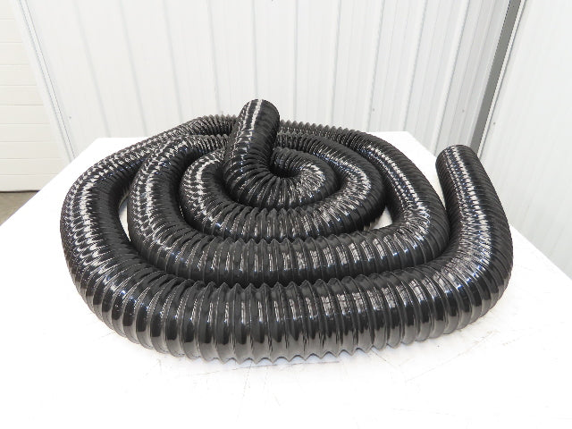 Flexaust 8501040025 Flx-Thane Urethane Hose 4" ID 25' Total Length Ducting Hose