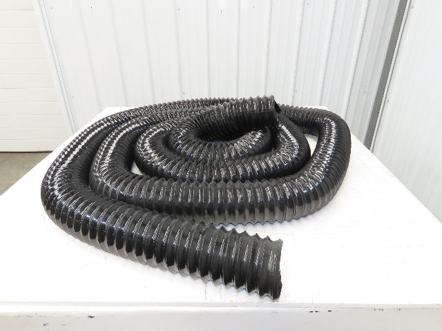 Flexaust 8501040025 Flx-Thane Urethane Hose 4" ID 25' Total Length Ducting Hose