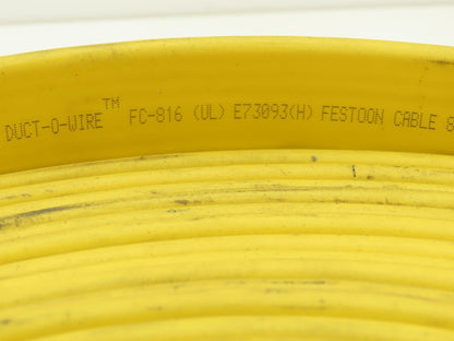 Festoon Cable Outdoor E73093 Multi-Conductor Flat Cable 8 Wire 16AWG 600V 32'