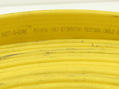 Festoon Cable Outdoor E73093 Multi-Conductor Flat Cable 8 Wire 16AWG 600V 32'
