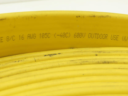 Festoon Cable Outdoor E73093 Multi-Conductor Flat Cable 8 Wire 16AWG 600V 32'