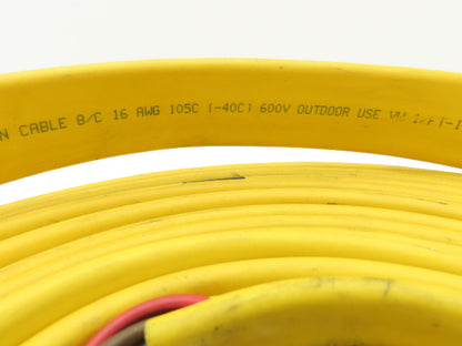 Festoon Cable Outdoor E60362H Multi-Conductor Flat Cable 8 Wire 16AWG 600V 23'