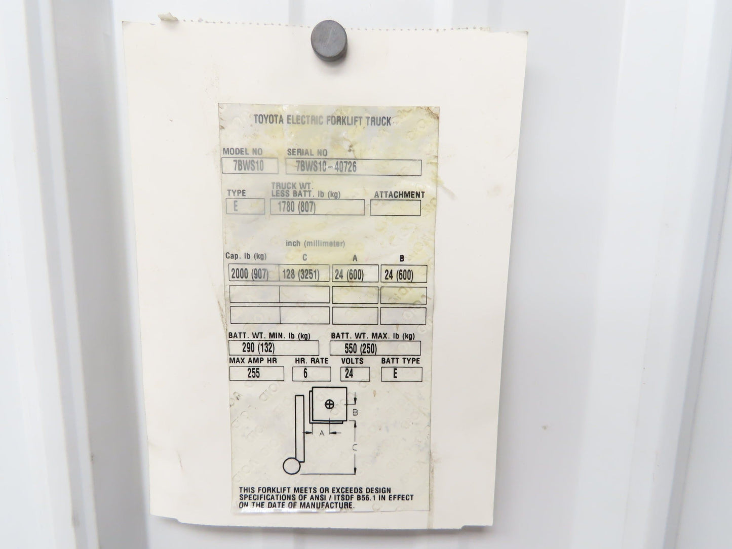 Haldex Hydraulic Pump Walkie Pallet Stacker Forklift 3kw 24VDC Motor AMK 4651