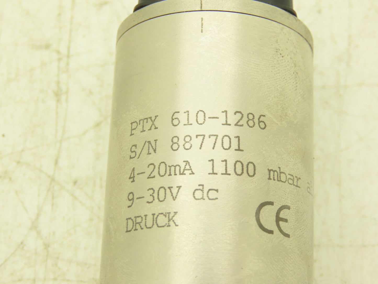 Druck PTX 610-1286 Pressure Transmitter 4-20mA 9-30VDC