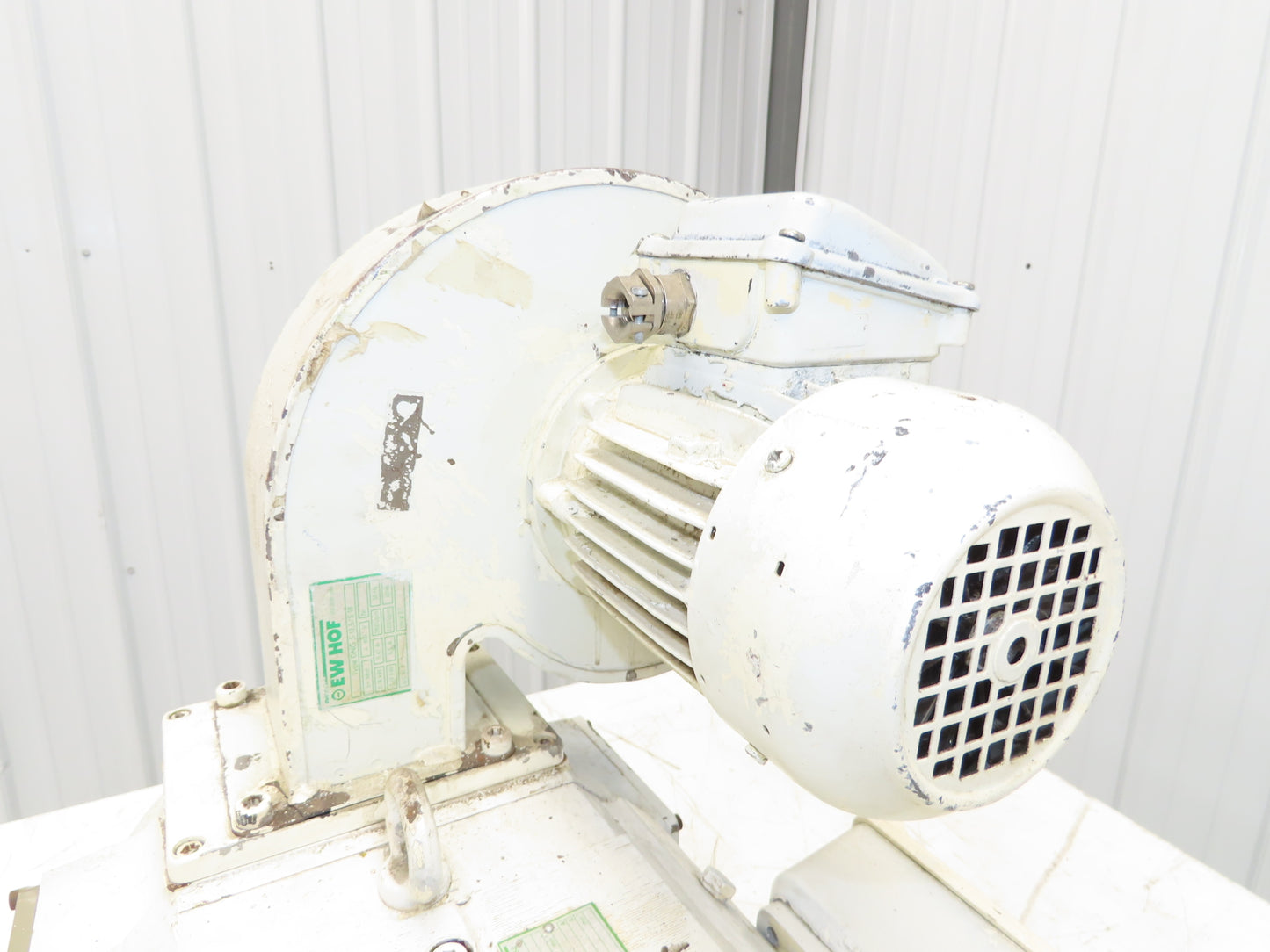 EW HOF GVFR DC Electric Motor 17.1kw 400V 2400RPM 42MM Shaft