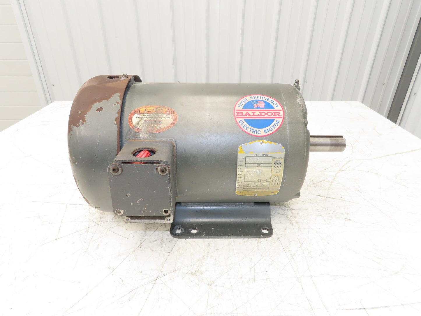 Baldor M3615T AC Motor 5Hp 1725rpm 208-230/460v 3ph 184T TE