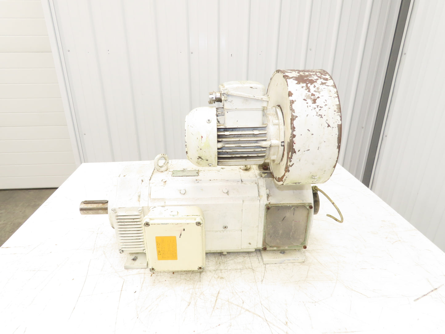 EW HOF GVFR DC Electric Motor 13.5kw 400V 2400RPM 1-1/2" Shaft