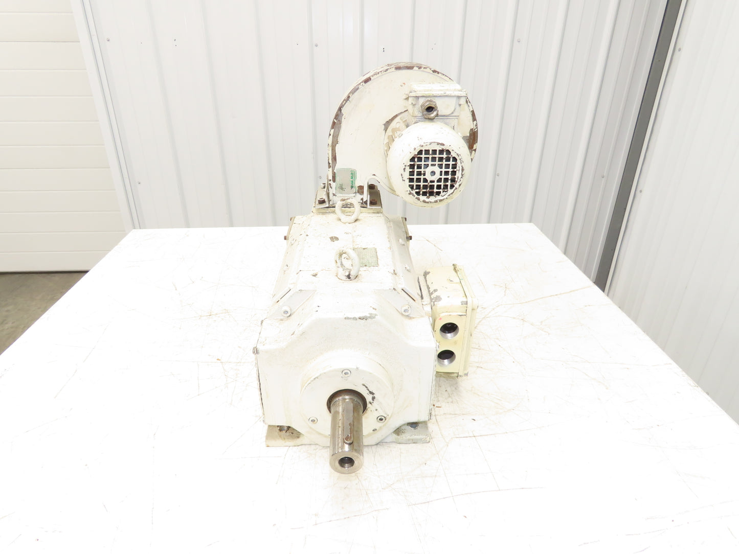 EW HOF GVFR DC Electric Motor 13.5kw 400V 2400RPM 1-1/2" Shaft