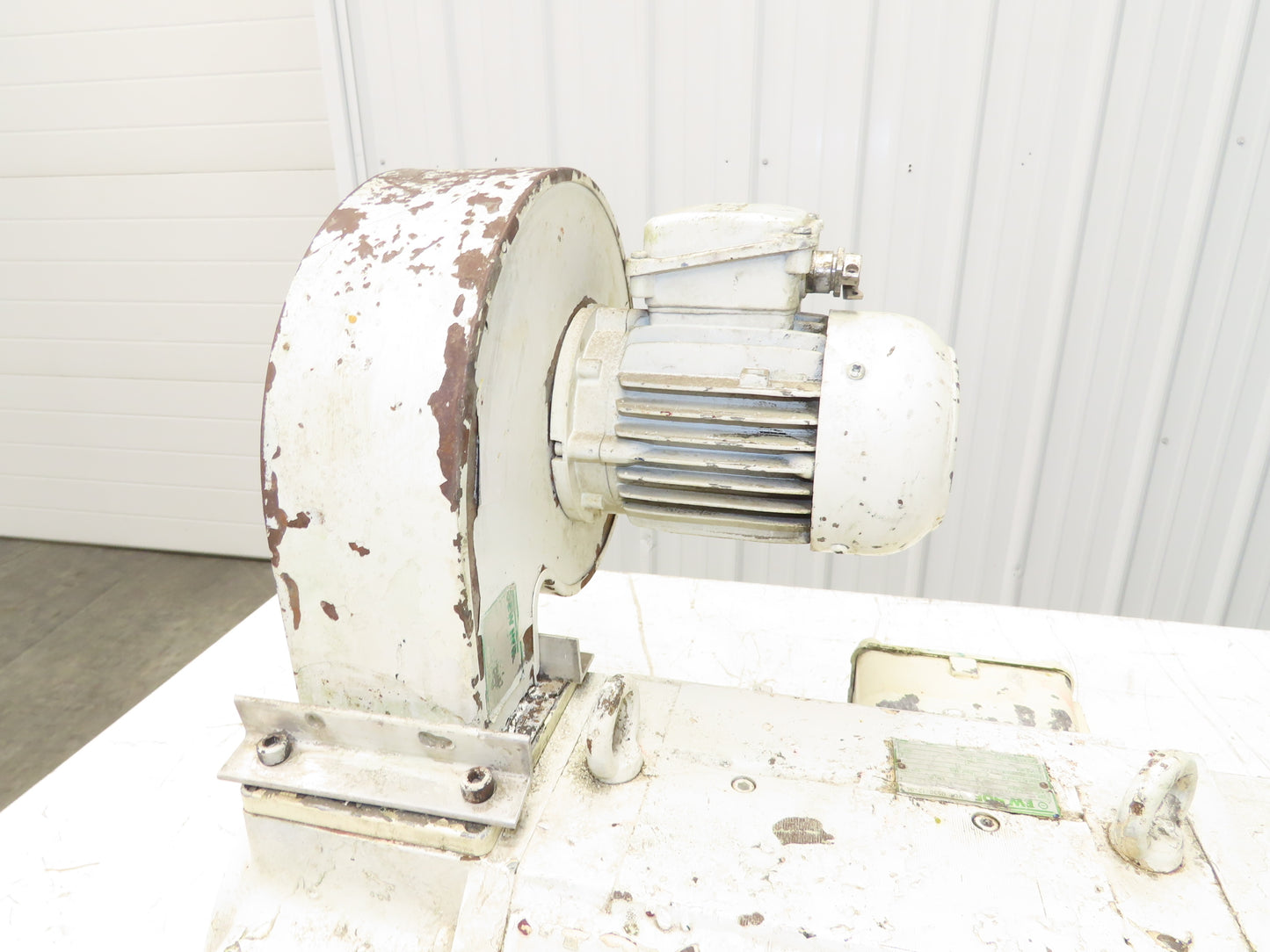 EW HOF GVFR DC Electric Motor 13.5kw 400V 2400RPM 1-1/2" Shaft