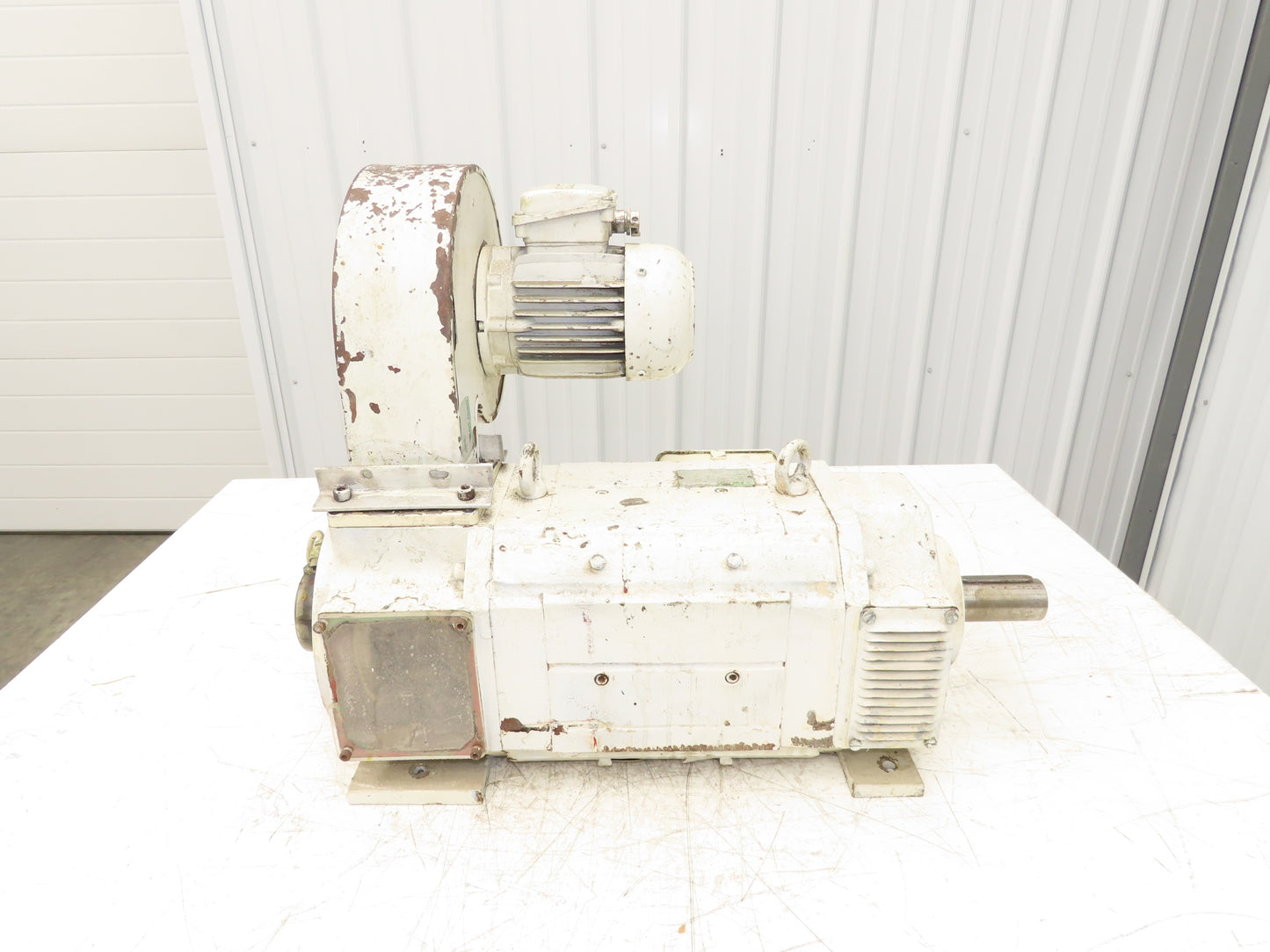 EW HOF GVFR DC Electric Motor 13.5kw 400V 2400RPM 1-1/2" Shaft