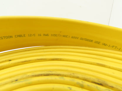Festoon Cable Outdoor E60362H Multi-Conductor Flat Cable 12 Wire 16AWG 600V 30'