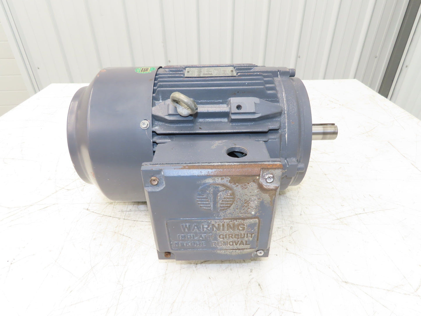 Techtop GR3-CI-TF-184T-4-B-D-5 AC Motor 5Hp 1745rpm 230/460v 3ph 184T TEFC