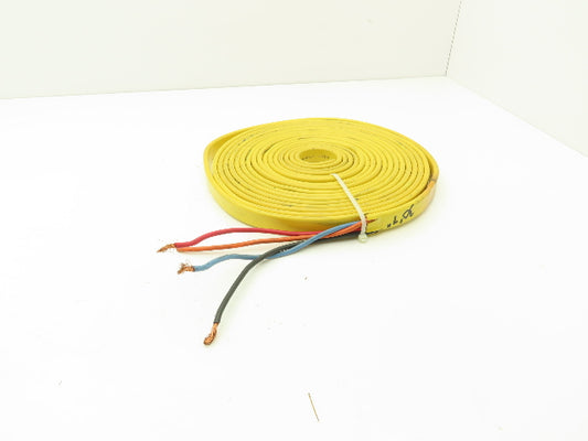 Festoon Cable Outdoor E60362H Multi-Conductor Flat Cable 4 Wire 10AWG 600V 30'