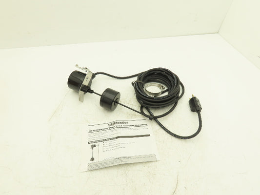SJE-Rhombus 20VM2WP VerticalMaster Pump Switch 230V 20' Cord