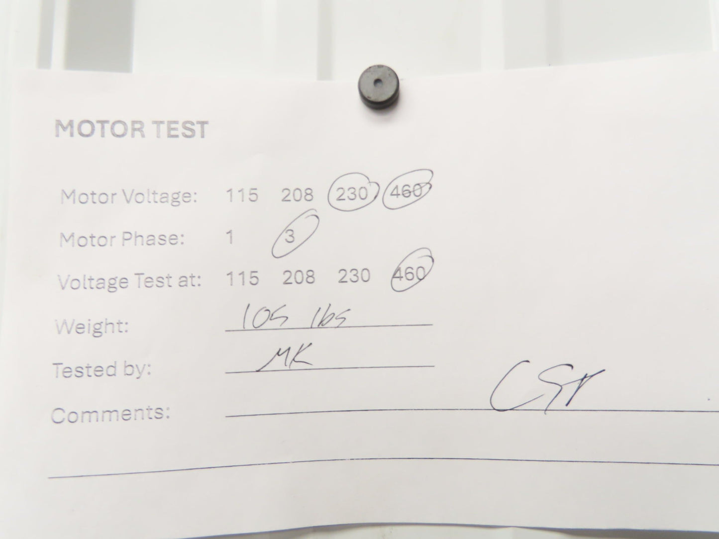 Cantoni 20NFM-3-5-18 Elektrim AC Motor 5Hp 1745rpm 230/460v 3ph 184T TEFC