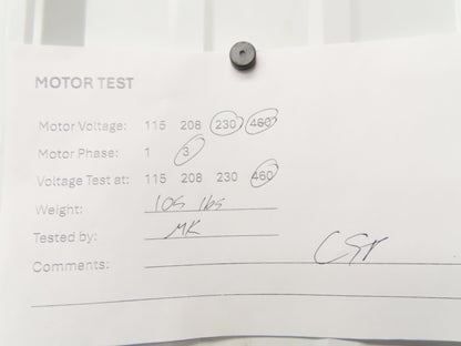 Cantoni 20NFM-3-5-18 Elektrim AC Motor 5Hp 1745rpm 230/460v 3ph 184T TEFC