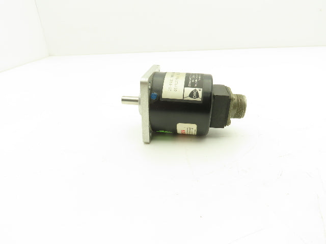Dynamics Research Corp 25-F041-B04-3000 Rotary Encoder 3/8" Shaft 7 Pin