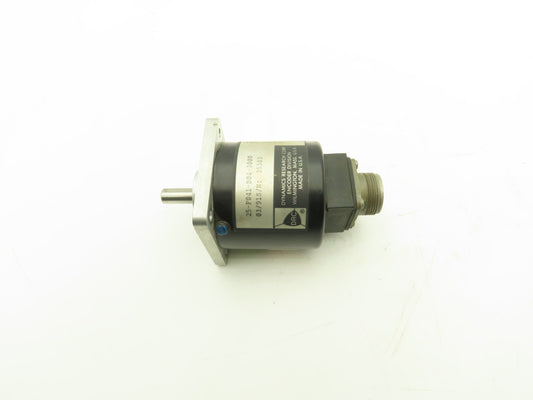Dynamics Research Corp 25-F041-B04-3000 Rotary Encoder 3/8" Shaft 7 Pin
