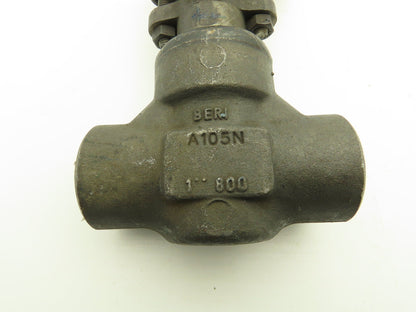 Newco41 18T-FS3-WB-RP-NC 1" Gate Valve 137 Bar Forged Steel Rising Stem