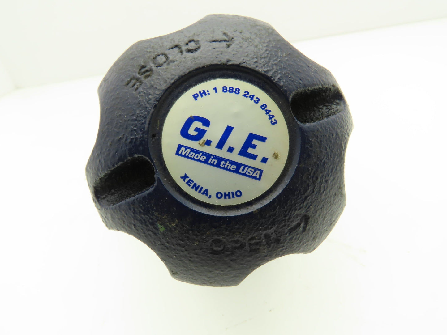 G.I.E. WEIR Style 1" NPT Cast Iron Diaphragm Valve