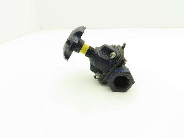 G.I.E. WEIR Style 1" NPT Cast Iron Diaphragm Valve