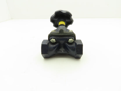 G.I.E. WEIR Style 1" NPT Cast Iron Diaphragm Valve