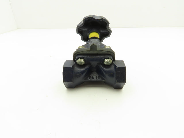 G.I.E. WEIR Style 1" NPT Cast Iron Diaphragm Valve