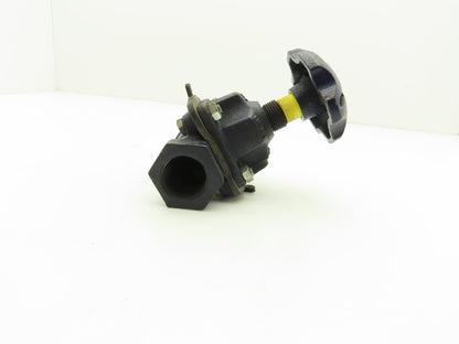 G.I.E. WEIR Style 1" NPT Cast Iron Diaphragm Valve