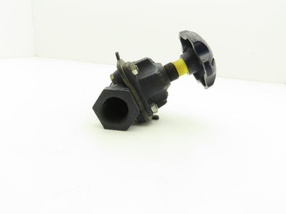 G.I.E. WEIR Style 1" NPT Cast Iron Diaphragm Valve