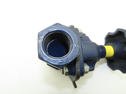 G.I.E. WEIR Style 1" NPT Cast Iron Diaphragm Valve