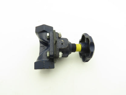 G.I.E. WEIR Style 1" NPT Cast Iron Diaphragm Valve