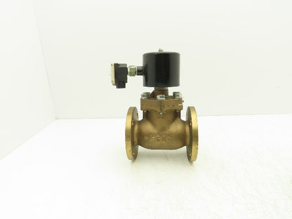 CKD PVS-50A-210-4M Globe Valve Pilot Operated 50mm ANSI Flange 100v 50/60hz