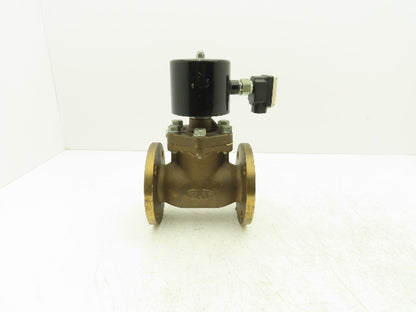 CKD PVS-50A-210-4M Globe Valve Pilot Operated 50mm ANSI Flange 100v 50/60hz