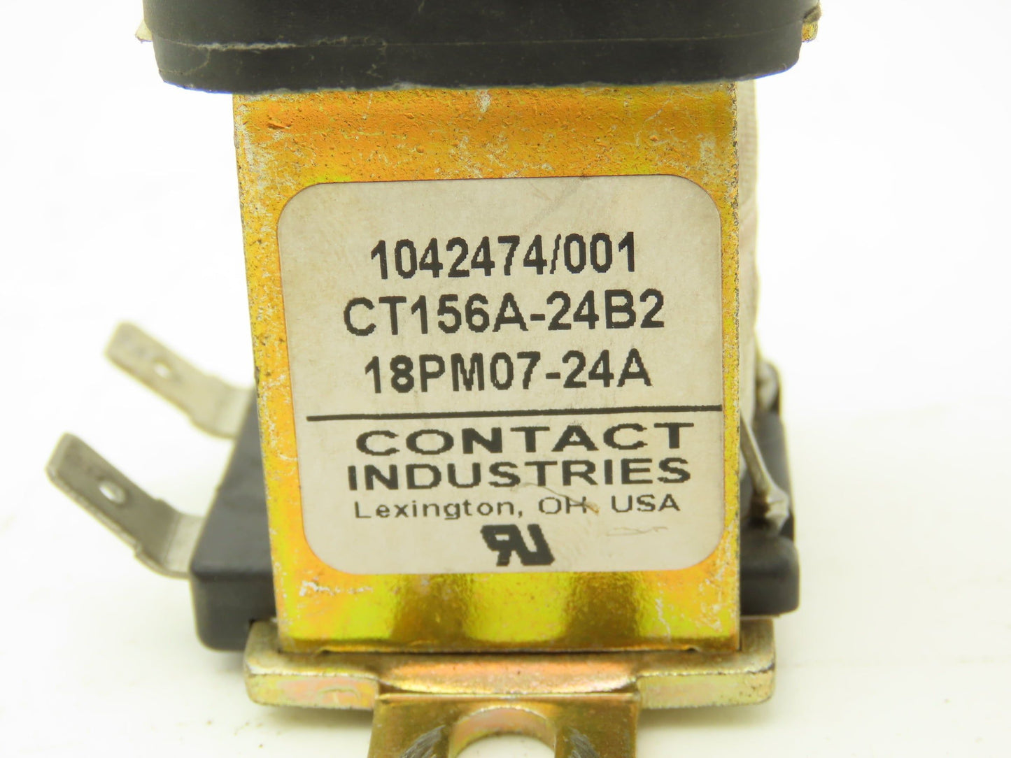 Contact Industries CT156A-24B2 Forklift Pump Contactor 24VDC