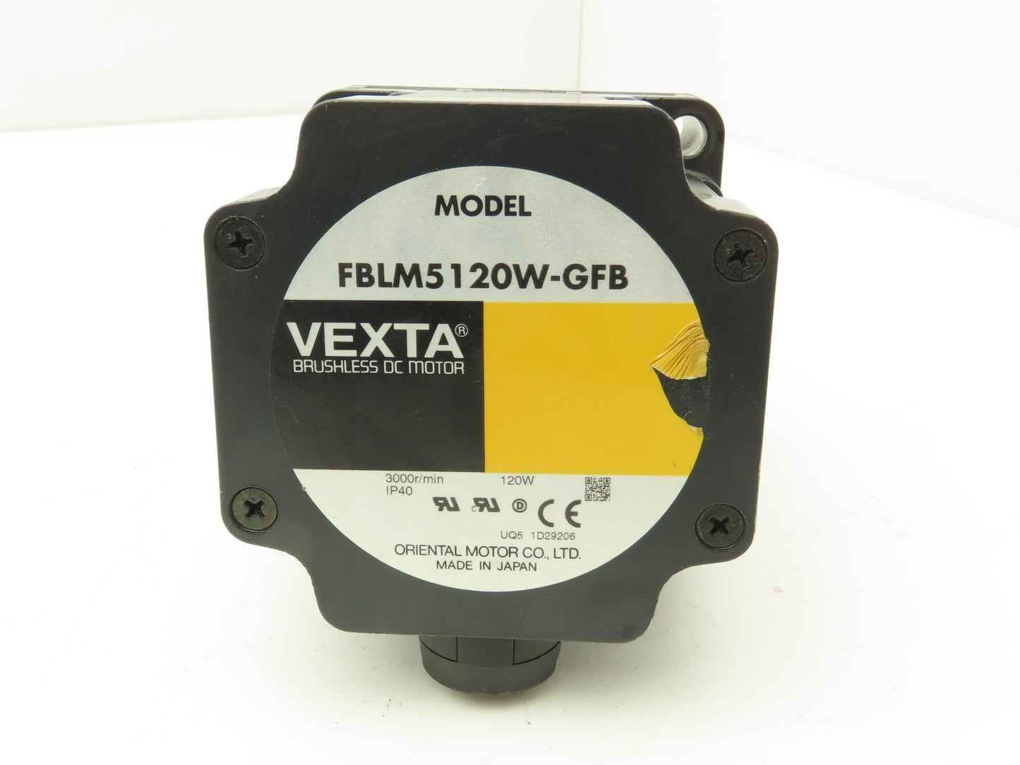 Oriental Motor Vexta FBLM5120W-GFB DC Gearmotor 20:1 Gearhead Reducer *READ*