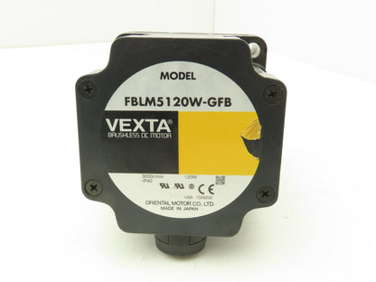 Oriental Motor Vexta FBLM5120W-GFB DC Gearmotor 20:1 Gearhead Reducer *READ*