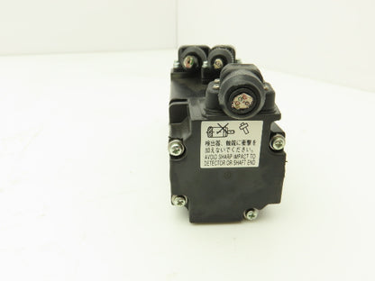Mitsubishi HF-KP13B AC Servo Motor w/Brake 106V 3PH 100W 3000 RPM