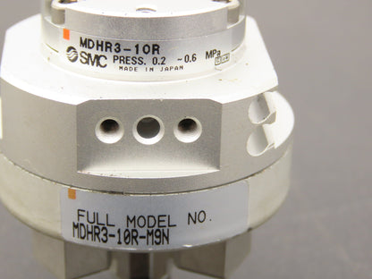 SMC MDHR3-10R-M9N Pneumatic Rotary Air Gripper 3-Finger