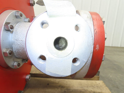 A&M 4362-3 Meehanite Cast Iron Globe Valve 8" ANSI 300# Flange Actuator