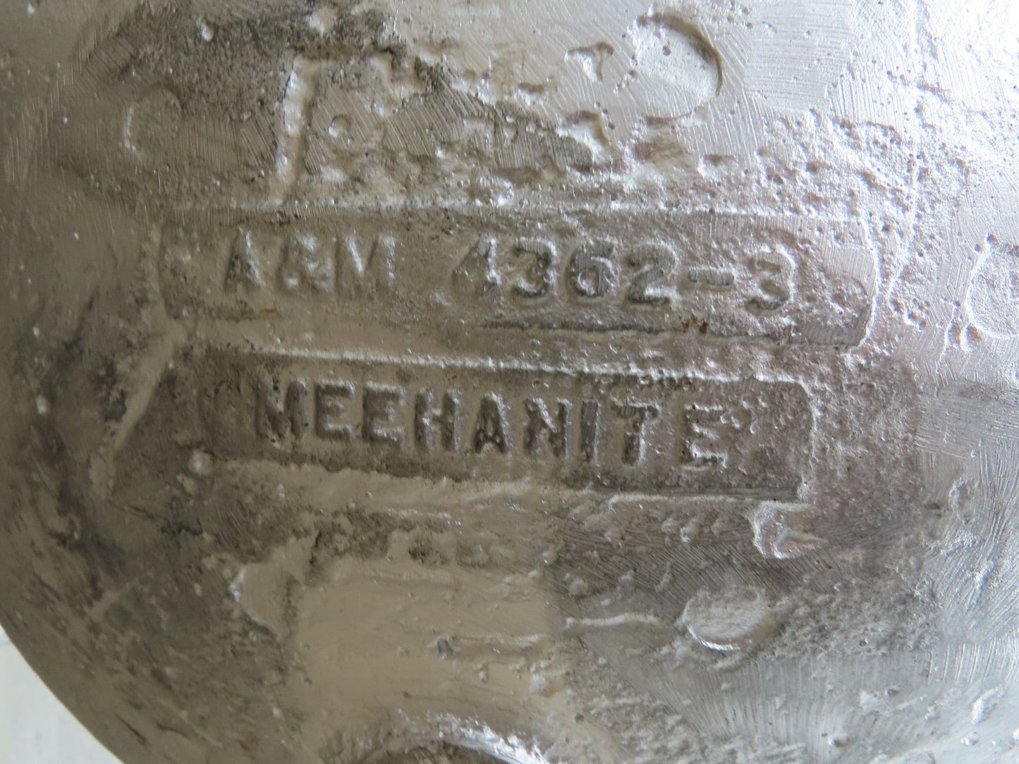 A&M 4362-3 Meehanite Cast Iron Globe Valve 8" ANSI 300# Flange Actuator