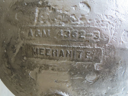 A&M 4362-3 Meehanite Cast Iron Globe Valve 8" ANSI 300# Flange Actuator