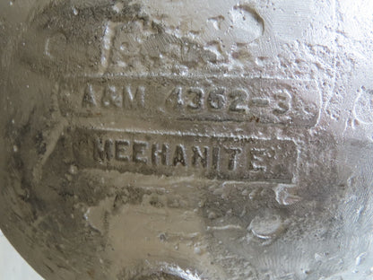 A&M 4362-3 Meehanite Cast Iron Globe Valve 8" ANSI 300# Flange Actuator