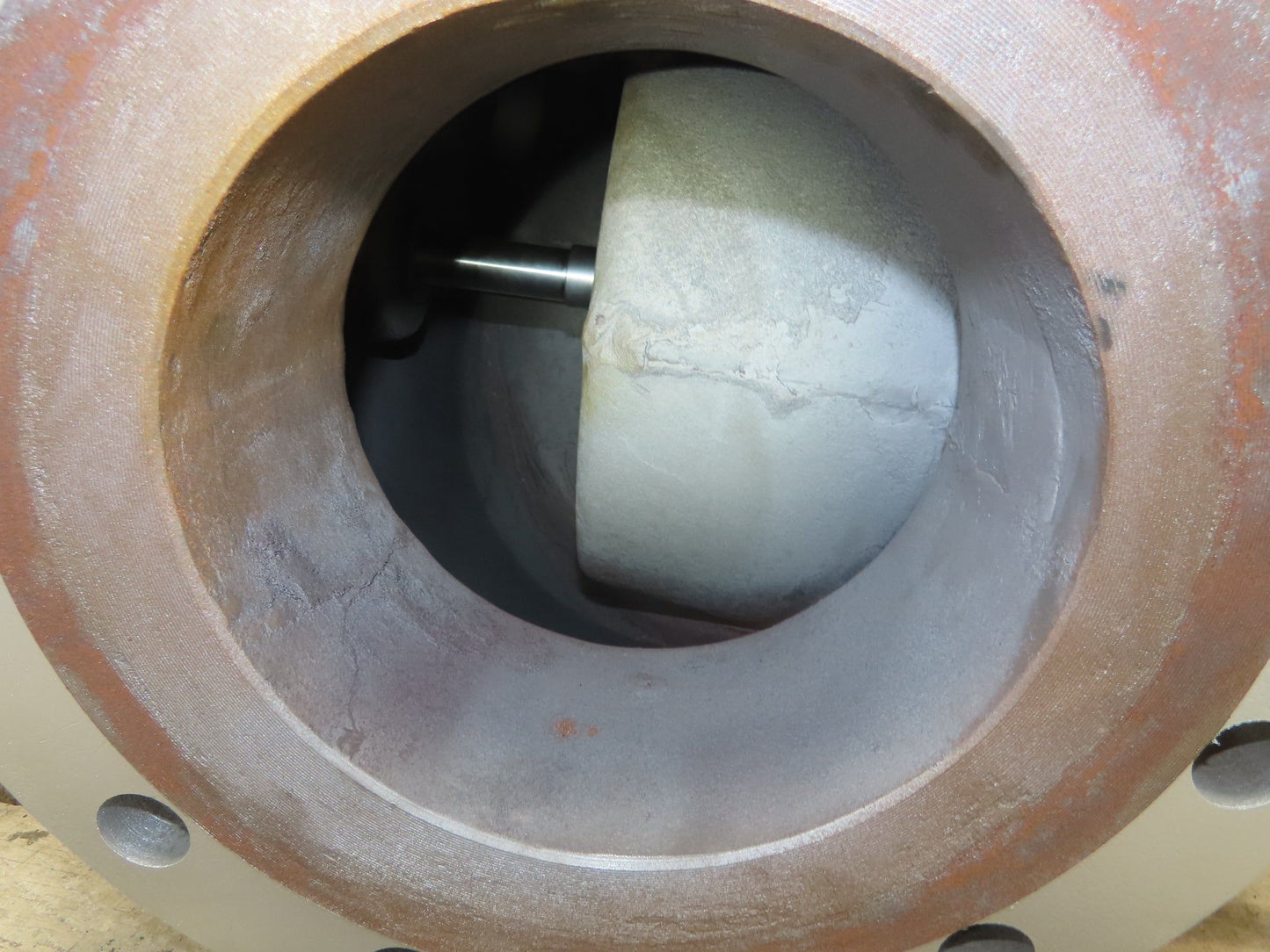 A&M 4362-3 Meehanite Cast Iron Globe Valve 8" ANSI 300# Flange Actuator