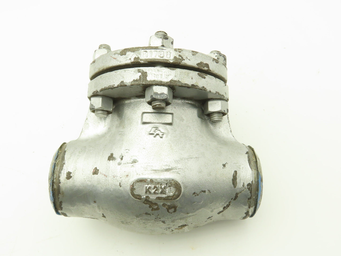 Powell 2-1/2 1561 N WE Swing Check Valve 2-1/2" Butt Weld Carbon Steel Class 150