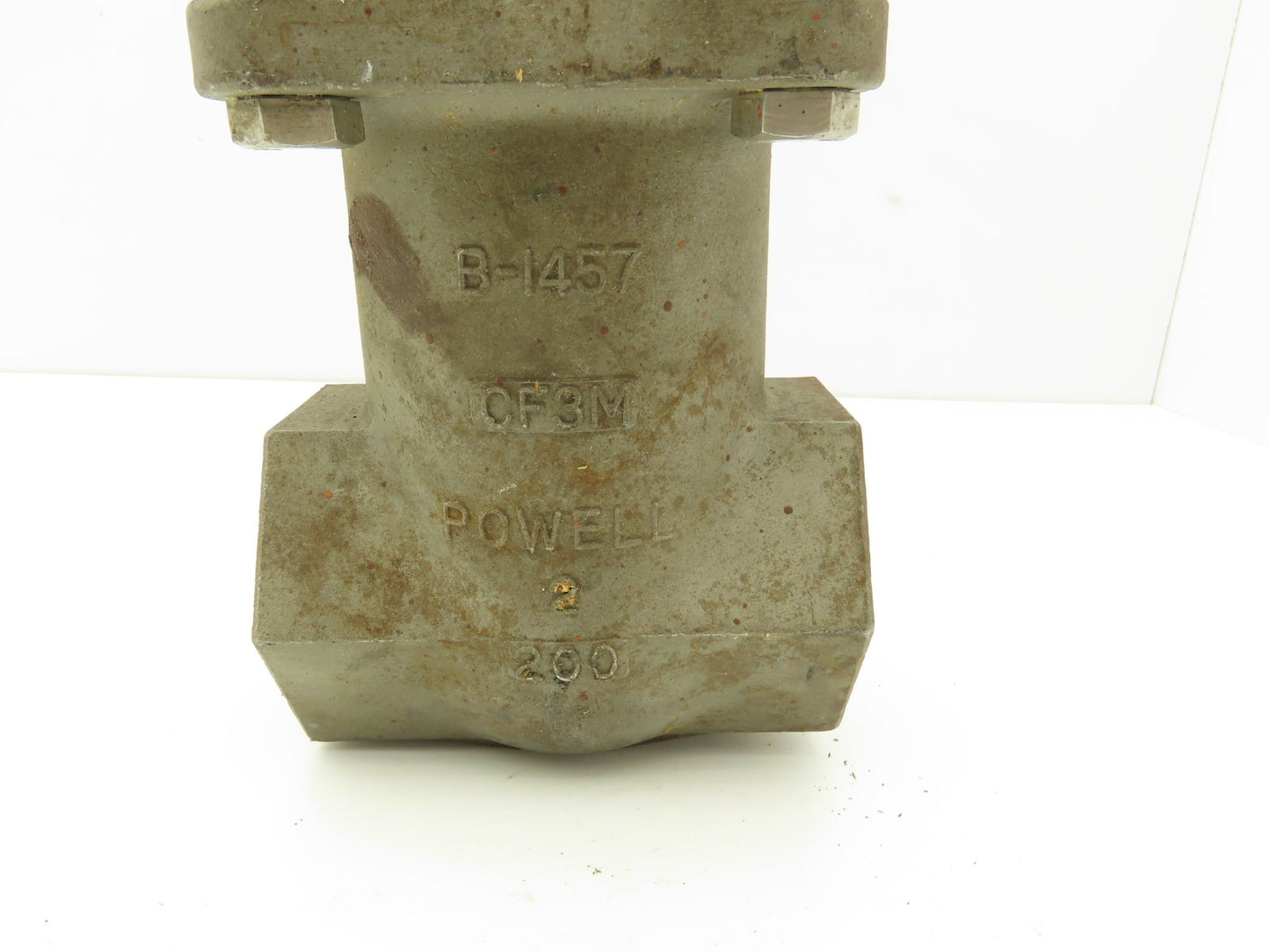 Powell 2490 Gate Valve 2" NPT Forged Steel Rising Stem