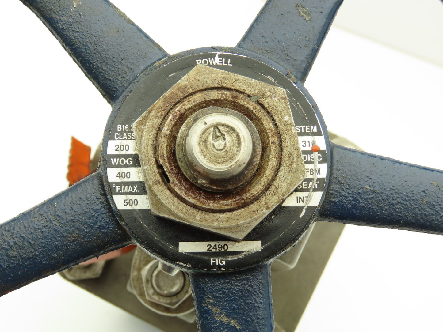 Powell 2490 Gate Valve 2" NPT Forged Steel Rising Stem